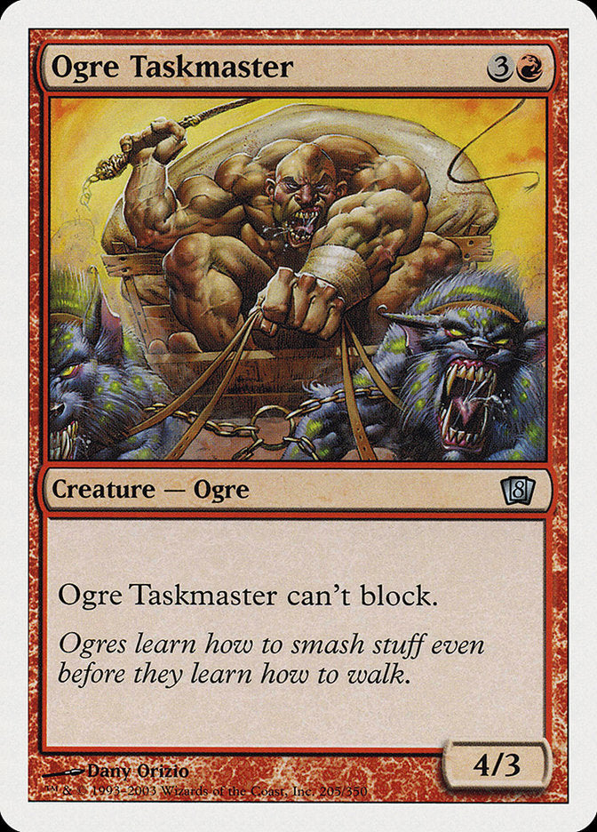 Ogre Taskmaster [Eighth Edition] | PLUS EV GAMES 