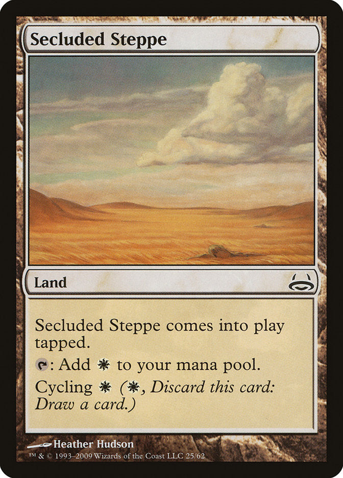 Secluded Steppe [Duel Decks: Divine vs. Demonic] | PLUS EV GAMES 