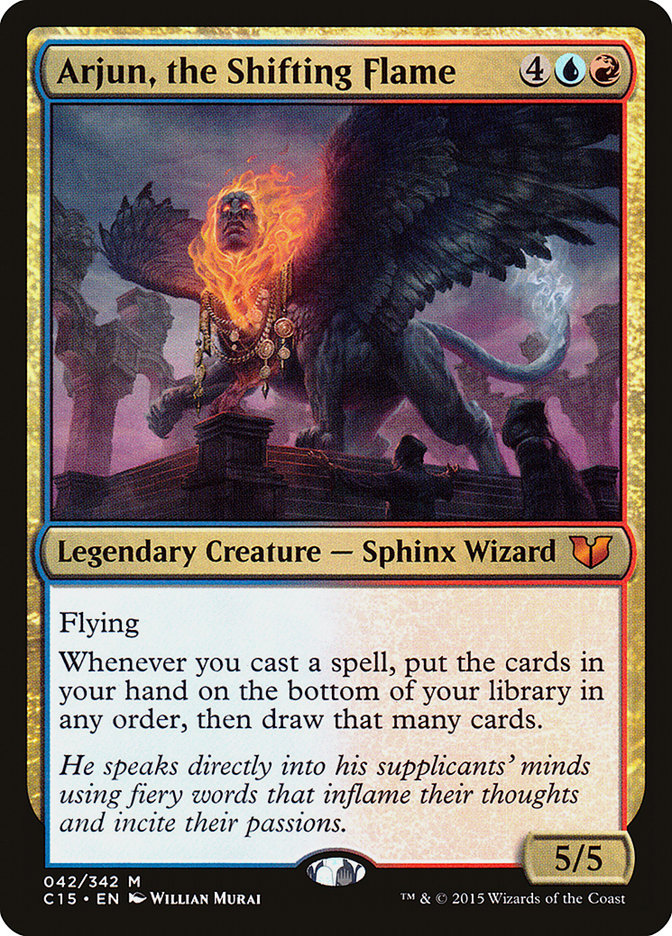 Arjun, the Shifting Flame [Commander 2015] | PLUS EV GAMES 