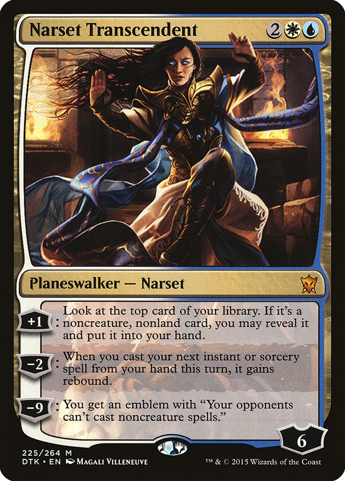 Narset Transcendent [Dragons of Tarkir] | PLUS EV GAMES 