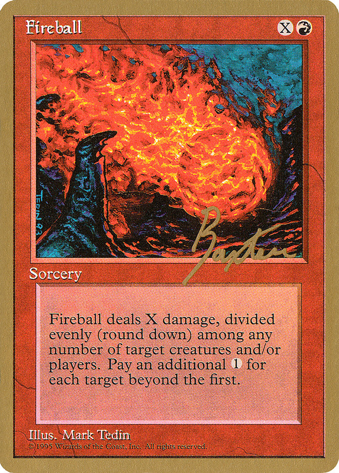 Fireball (George Baxter) [Pro Tour Collector Set] | PLUS EV GAMES 