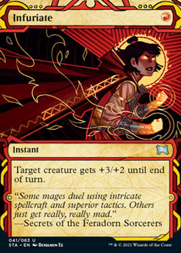 Infuriate (Etched Foil) [Strixhaven Mystical Archive] | PLUS EV GAMES 