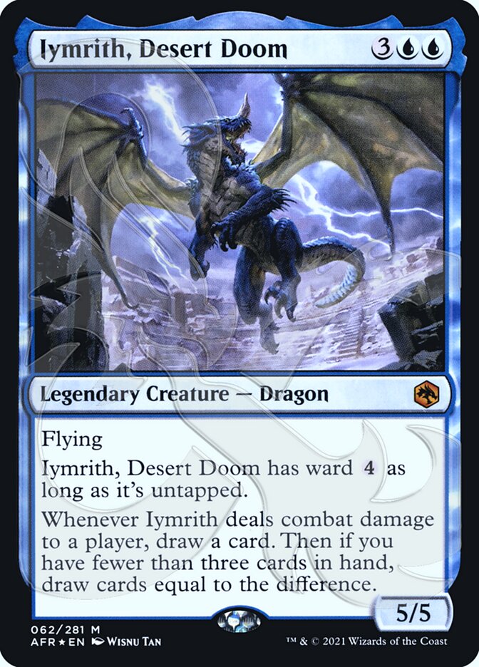 Iymrith, Desert Doom (Ampersand Promo) [Dungeons & Dragons: Adventures in the Forgotten Realms Promos] | PLUS EV GAMES 