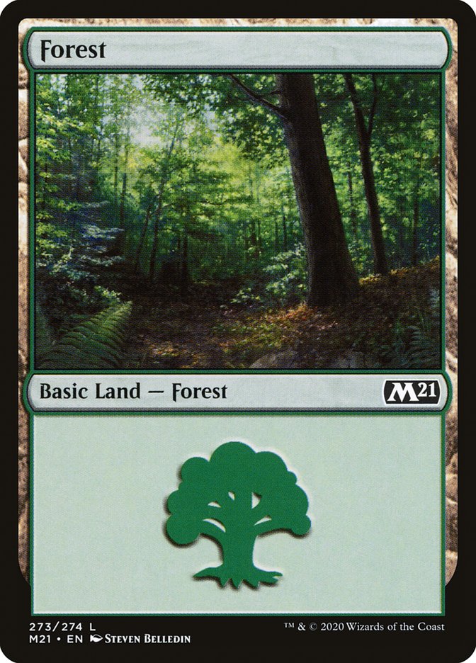 Forest (273) [Core Set 2021] | PLUS EV GAMES 