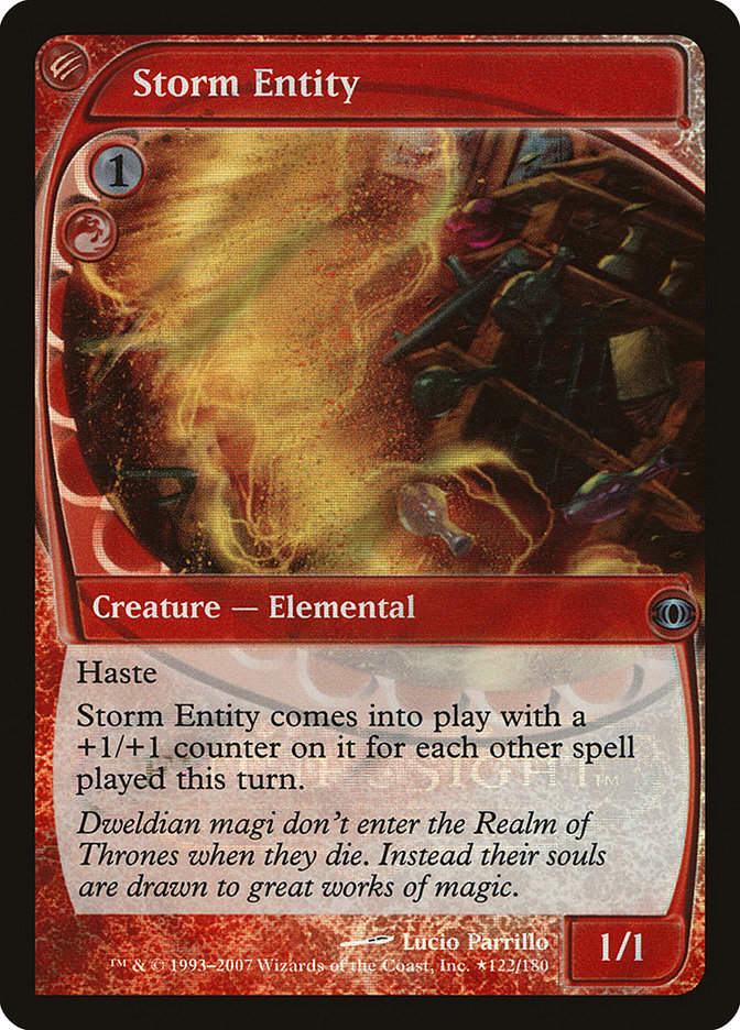 Storm Entity [Future Sight Promos] | PLUS EV GAMES 