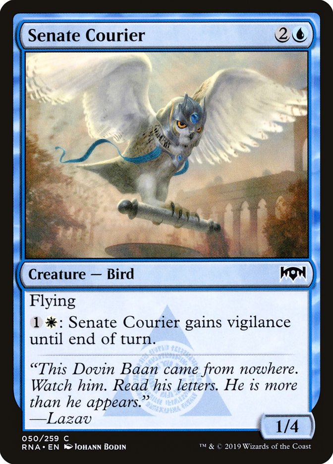 Senate Courier [Ravnica Allegiance] | PLUS EV GAMES 