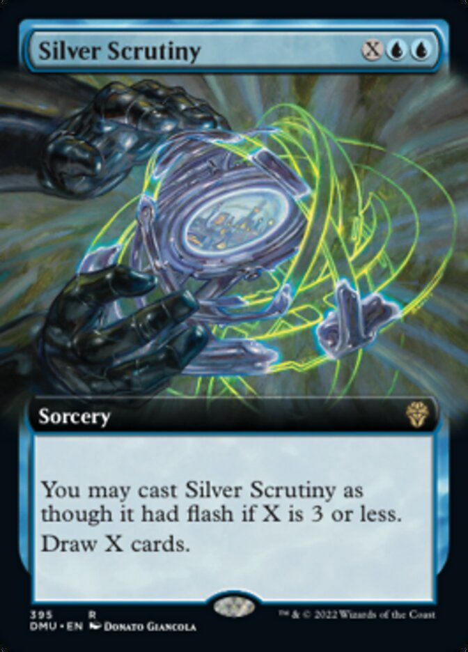 Silver Scrutiny (Extended Art) [Dominaria United] | PLUS EV GAMES 