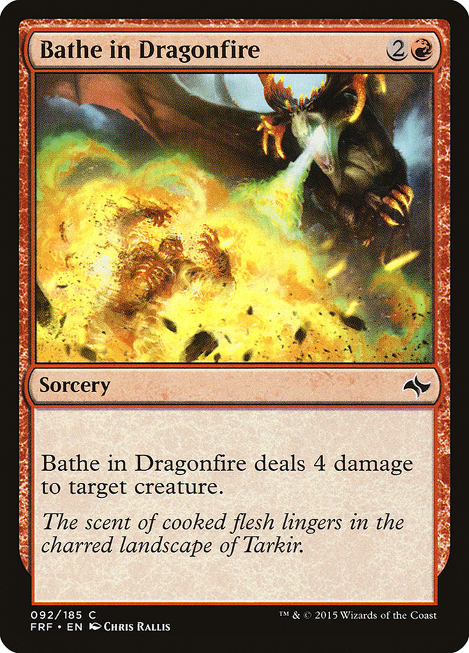 Bathe in Dragonfire [Fate Reforged] | PLUS EV GAMES 