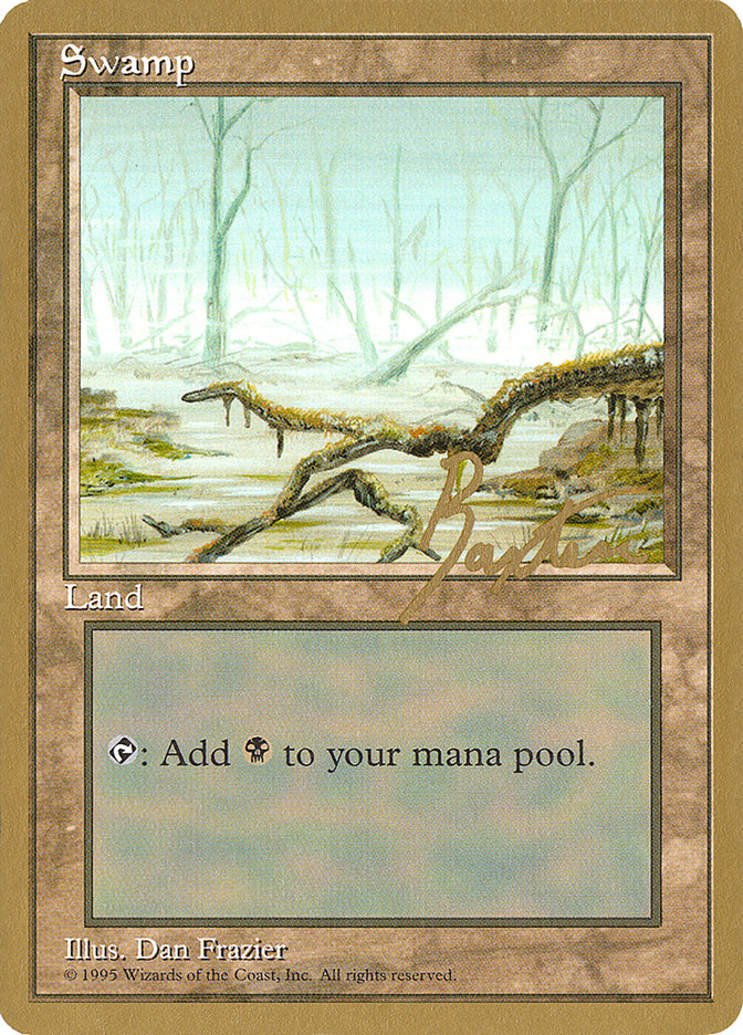 Swamp (gb372) (George Baxter) [Pro Tour Collector Set] | PLUS EV GAMES 