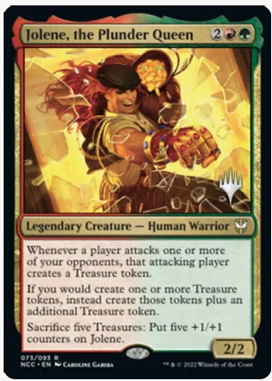 Jolene, the Plunder Queen (Promo Pack) [Streets of New Capenna Commander Promos] | PLUS EV GAMES 