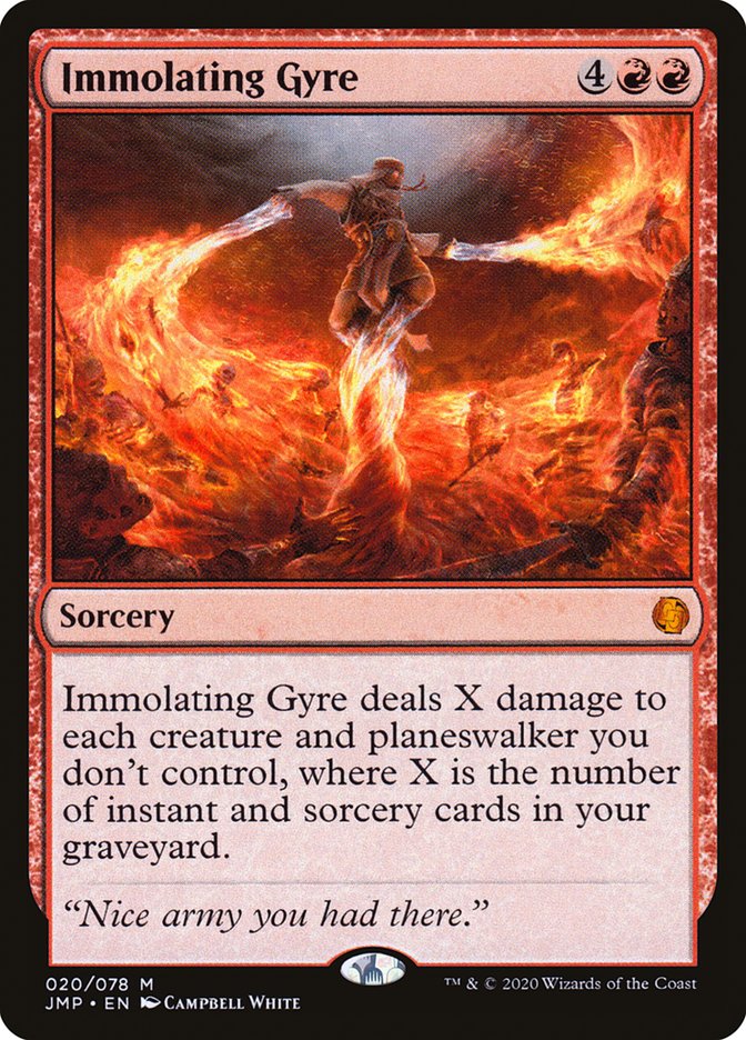 Immolating Gyre [Jumpstart] | PLUS EV GAMES 