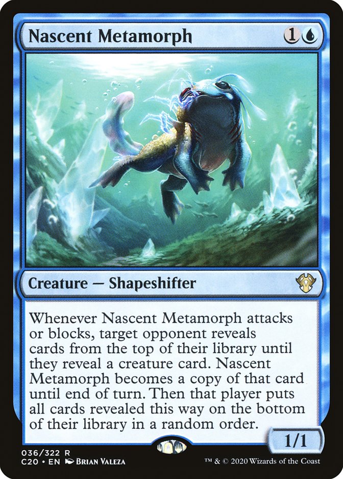 Nascent Metamorph [Commander 2020] | PLUS EV GAMES 