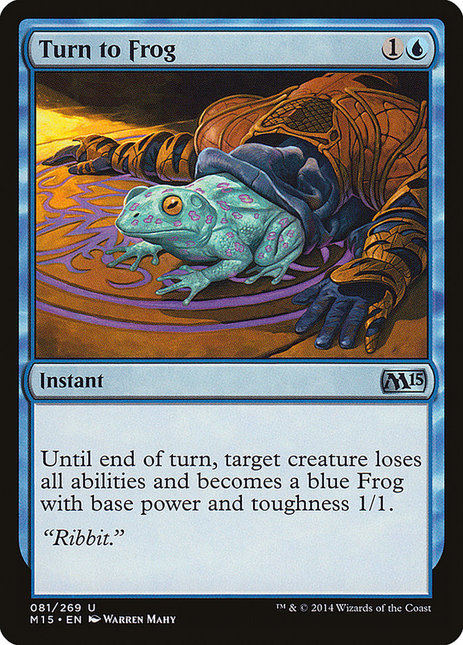 Turn to Frog [Magic 2015] | PLUS EV GAMES 