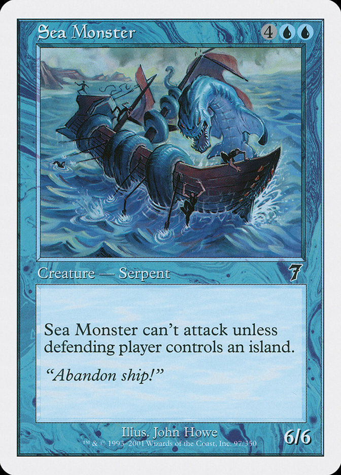 Sea Monster [Seventh Edition] | PLUS EV GAMES 