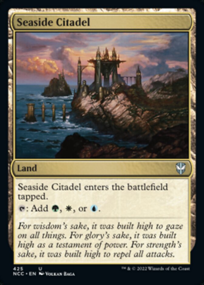 Seaside Citadel [Streets of New Capenna Commander] | PLUS EV GAMES 
