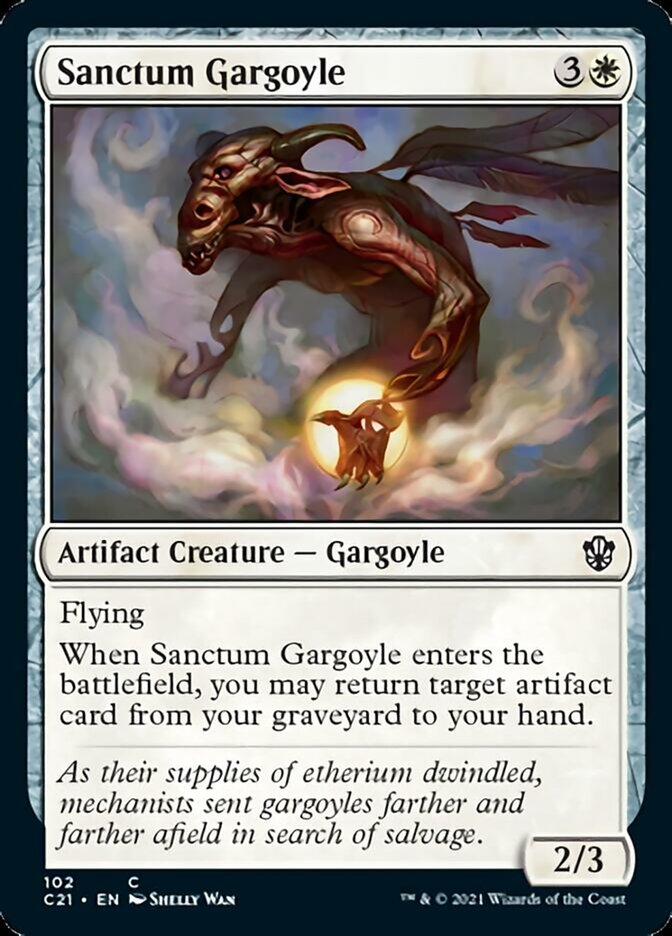Sanctum Gargoyle [Commander 2021] | PLUS EV GAMES 