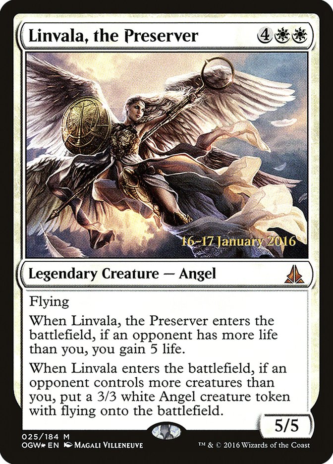 Linvala, the Preserver [Oath of the Gatewatch Prerelease Promos] | PLUS EV GAMES 