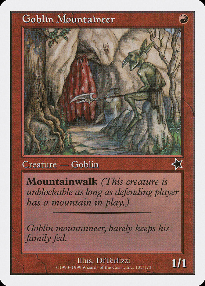 Goblin Mountaineer [Starter 1999] | PLUS EV GAMES 