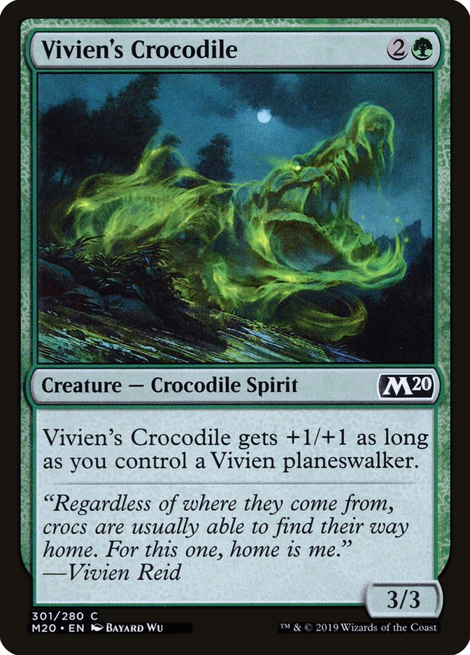 Vivien's Crocodile [Core Set 2020] | PLUS EV GAMES 