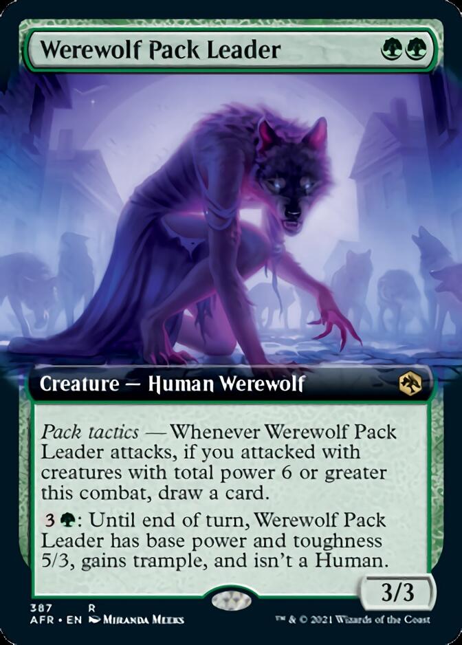 Werewolf Pack Leader (Extended) [Dungeons & Dragons: Adventures in the Forgotten Realms] | PLUS EV GAMES 