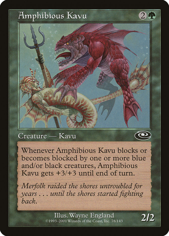 Amphibious Kavu [Planeshift] | PLUS EV GAMES 