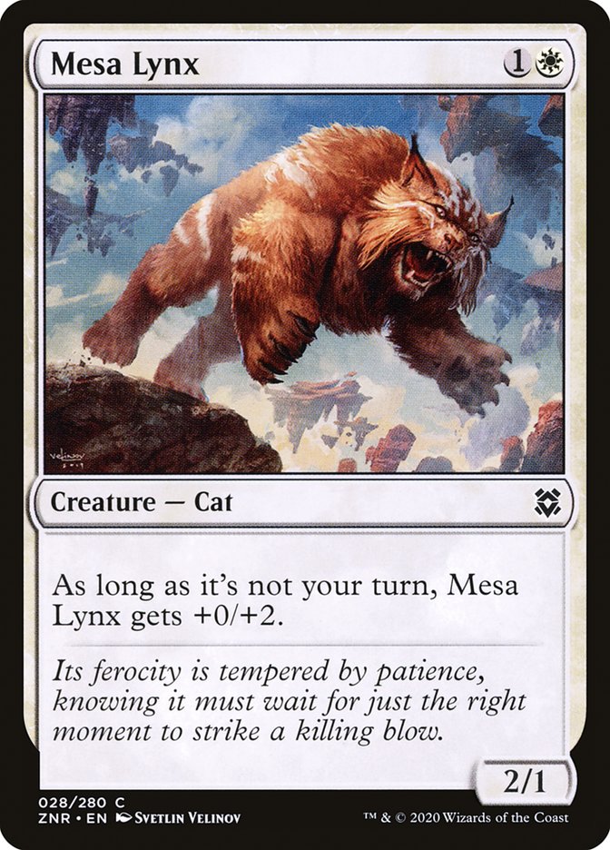 Mesa Lynx [Zendikar Rising] | PLUS EV GAMES 