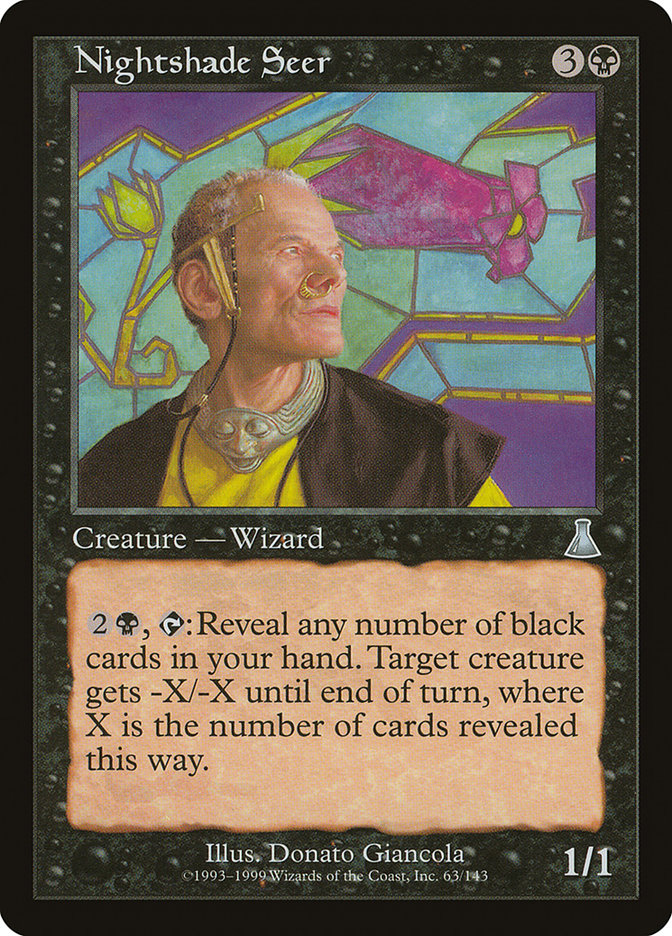 Nightshade Seer [Urza's Destiny] | PLUS EV GAMES 