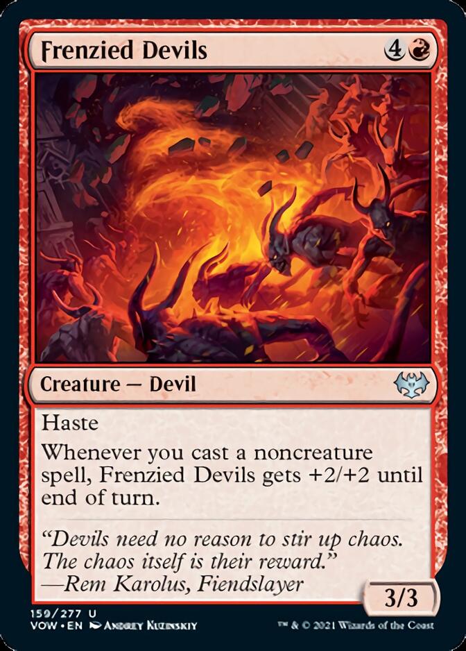 Frenzied Devils [Innistrad: Crimson Vow] | PLUS EV GAMES 