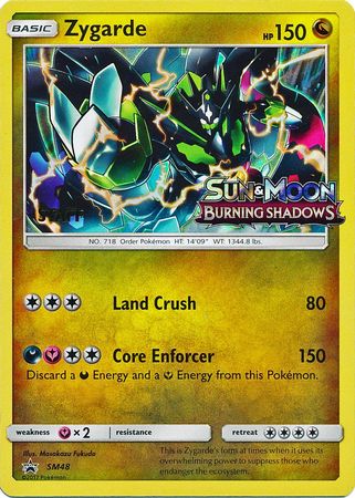 Zygarde (SM48) (Staff Prerelease Promo) [Sun & Moon: Black Star Promos] | PLUS EV GAMES 