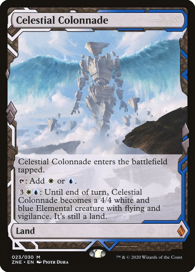 Celestial Colonnade (Expeditions) [Zendikar Rising Expeditions] | PLUS EV GAMES 