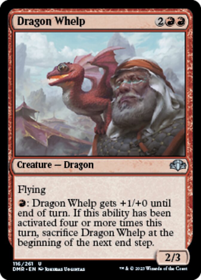 Dragon Whelp [Dominaria Remastered] | PLUS EV GAMES 