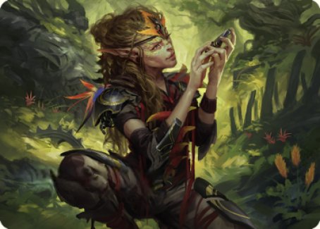 Meria, Scholar of Antiquity Art Card [Dominaria United Art Series] | PLUS EV GAMES 