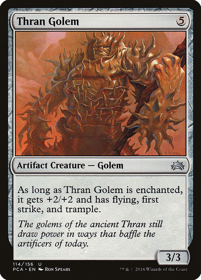 Thran Golem [Planechase Anthology] | PLUS EV GAMES 