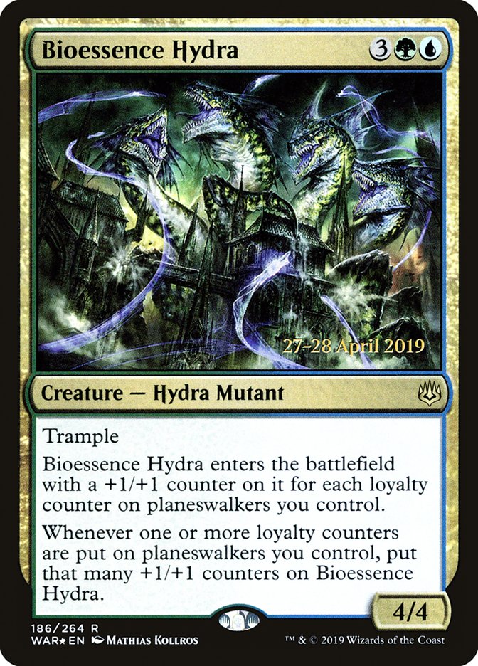 Bioessence Hydra  [War of the Spark Prerelease Promos] | PLUS EV GAMES 