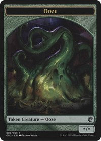 Ooze // Frog Lizard Token [Ravnica Allegiance: Guild Kits] | PLUS EV GAMES 