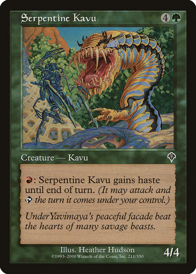 Serpentine Kavu [Invasion] | PLUS EV GAMES 