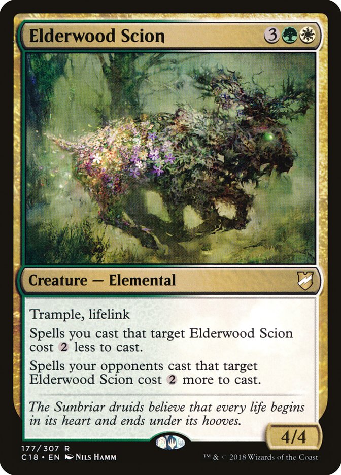 Elderwood Scion [Commander 2018] | PLUS EV GAMES 