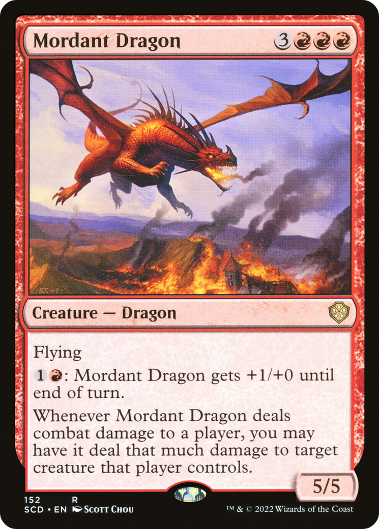 Mordant Dragon [Starter Commander Decks] | PLUS EV GAMES 