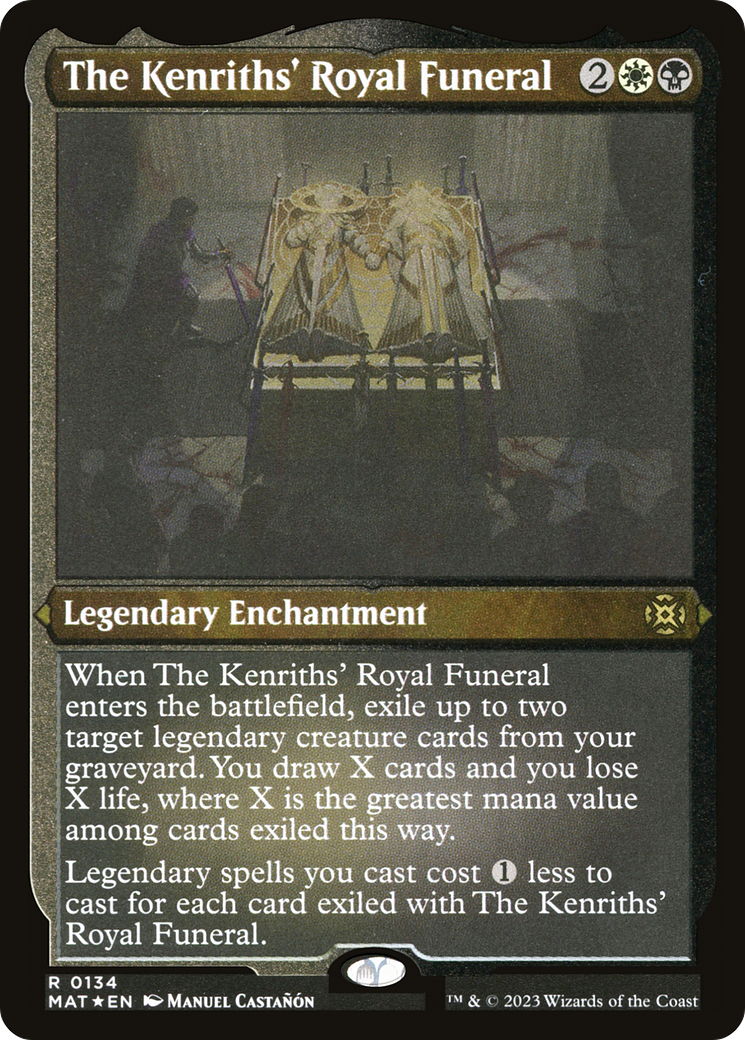 The Kenriths' Royal Funeral (Foil Etched) [March of the Machine: The Aftermath] | PLUS EV GAMES 