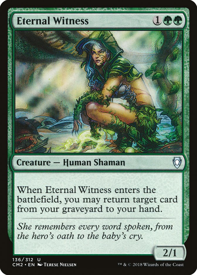 Eternal Witness [Commander Anthology Volume II] | PLUS EV GAMES 