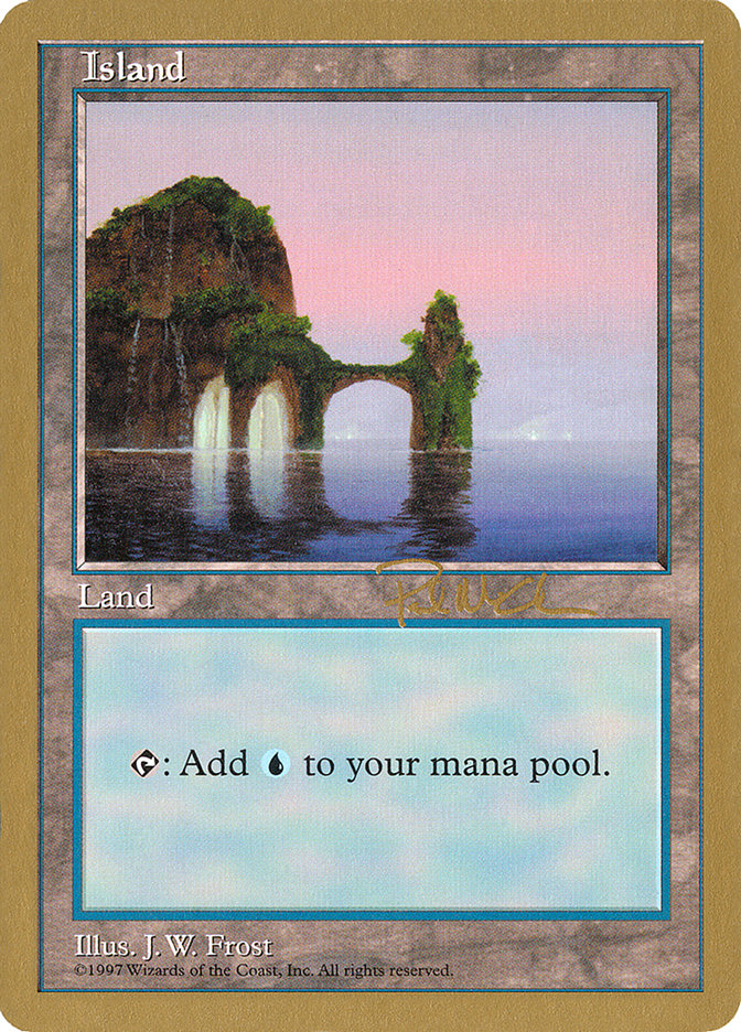 Island (pm434) (Paul McCabe) [World Championship Decks 1997] | PLUS EV GAMES 