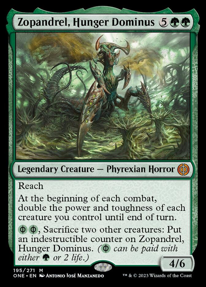 Zopandrel, Hunger Dominus [Phyrexia: All Will Be One] | PLUS EV GAMES 