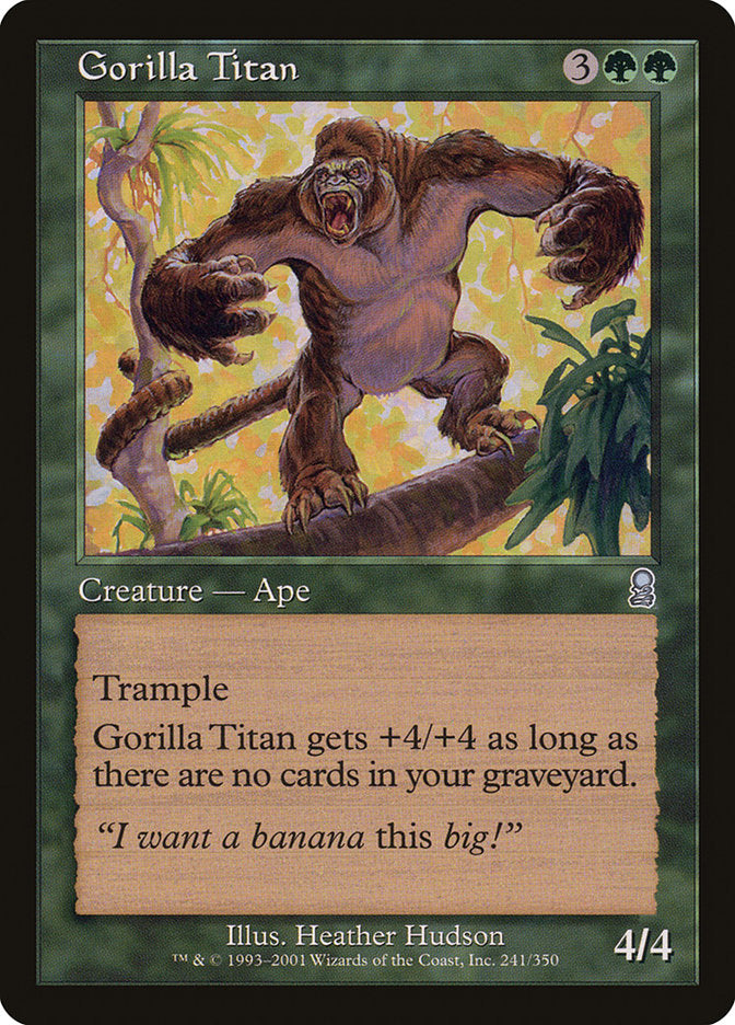 Gorilla Titan [Odyssey] | PLUS EV GAMES 
