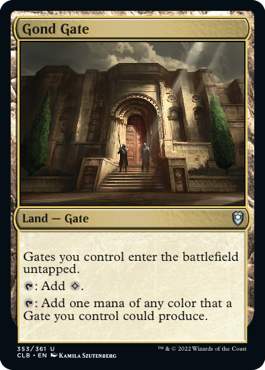 Gond Gate [Commander Legends: Battle for Baldur's Gate] | PLUS EV GAMES 