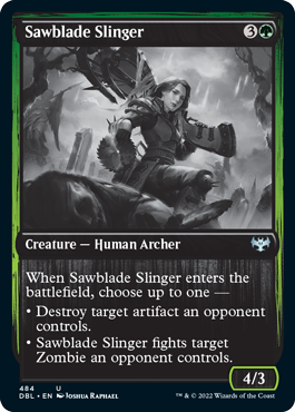 Sawblade Slinger [Innistrad: Double Feature] | PLUS EV GAMES 