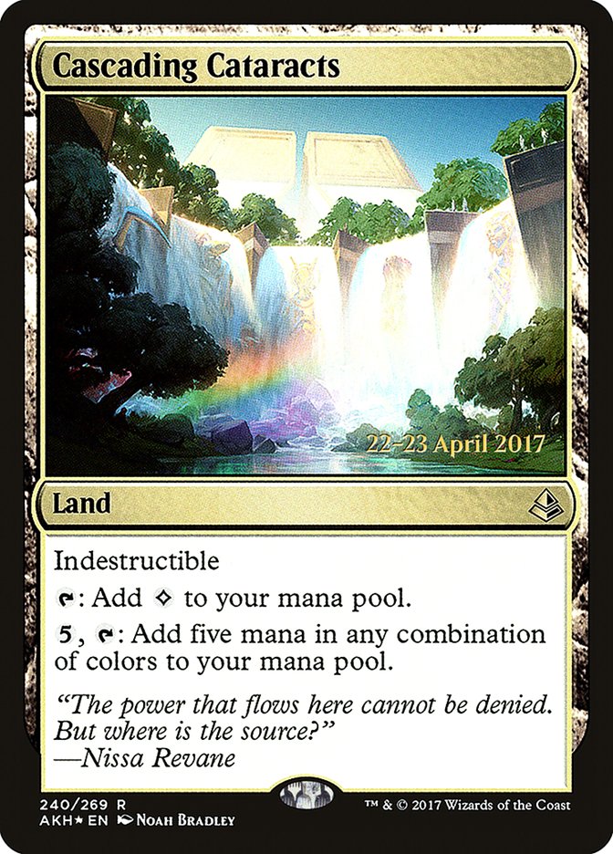 Cascading Cataracts  [Amonkhet Prerelease Promos] | PLUS EV GAMES 