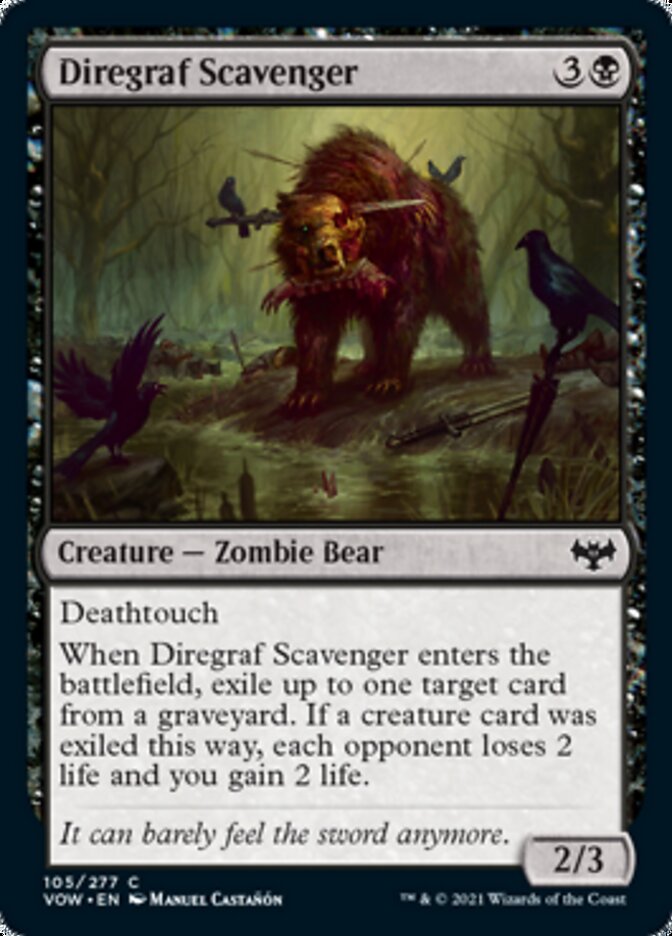 Diregraf Scavenger [Innistrad: Crimson Vow] | PLUS EV GAMES 