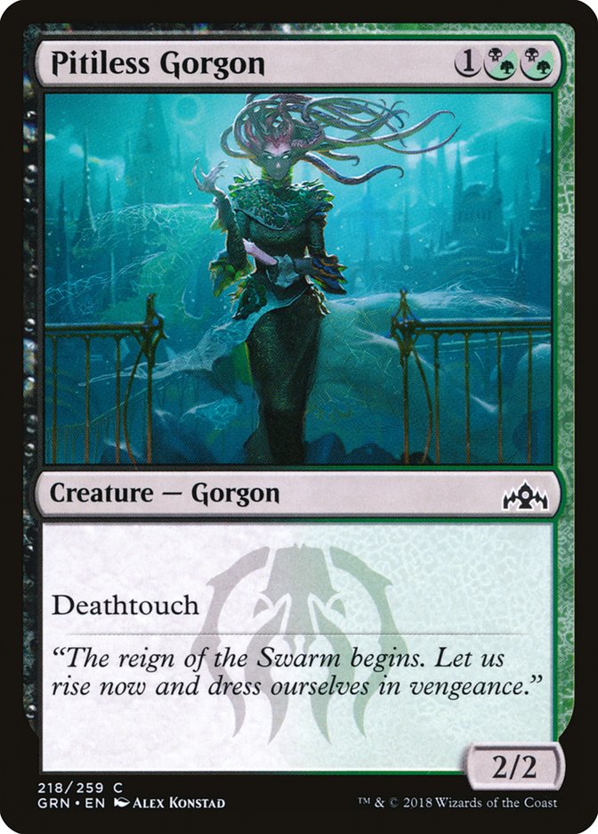 Pitiless Gorgon [Guilds of Ravnica] | PLUS EV GAMES 