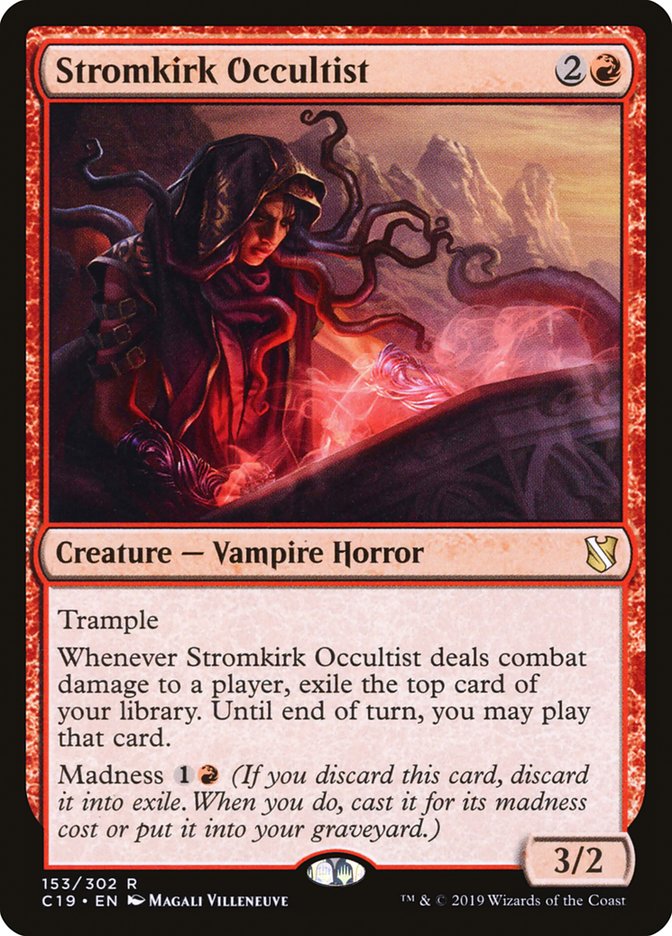 Stromkirk Occultist [Commander 2019] | PLUS EV GAMES 