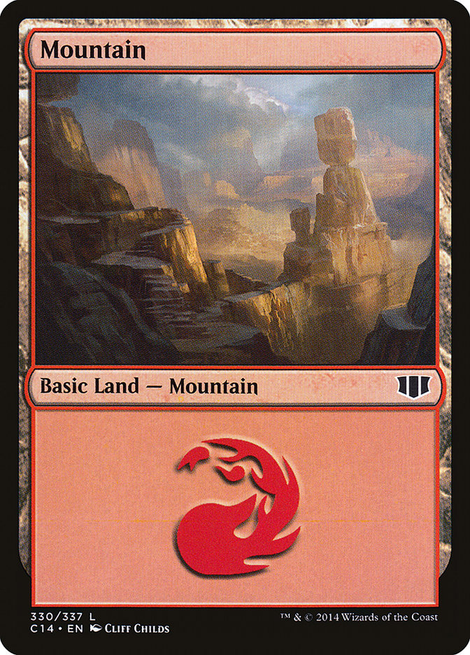 Mountain (330) [Commander 2014] | PLUS EV GAMES 